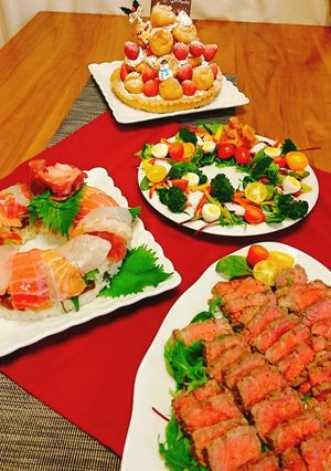 2017年 クリスマスディナー-レシピのメイン写真
