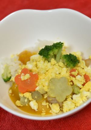 わんこかぼちゃのカレー　-レシピのメイン写真