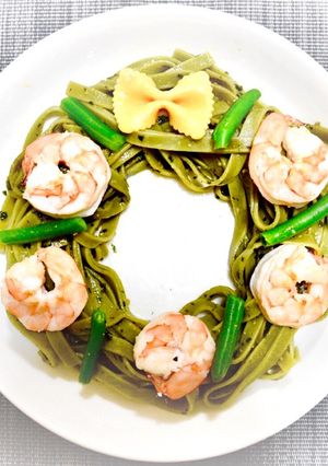 リース☆なジェノバパスタ☆-レシピのメイン写真