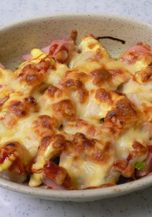 おさかなソーセージのケチャマヨチーズ焼き-レシピのメイン写真
