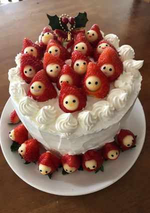 イチゴ星人★クリスマスケーキ♡-レシピのメイン写真