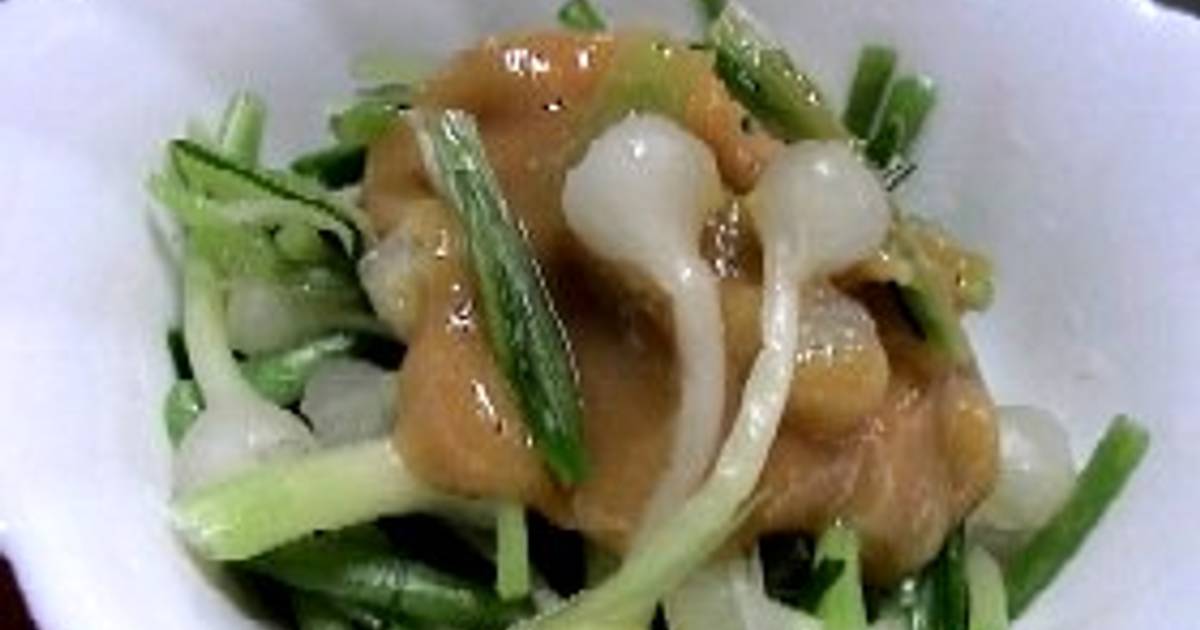 基本からアレンジまで!思わずつくりたくなる「野蒜 ぬた」のレシピ集 | クックパッド
