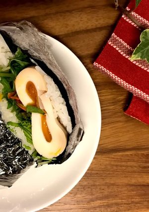 おにぎらず★作り置きマリネ★味玉-レシピのメイン写真
