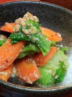 菜花のゴマあえ(血管ダイエット1193)-レシピのメイン写真