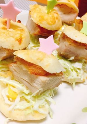 コンビニアレンジグルメ☆チキンピンチョス-レシピのメイン写真