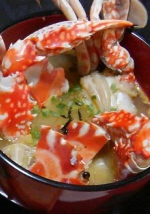 シマイシガニのかに汁-レシピのメイン写真