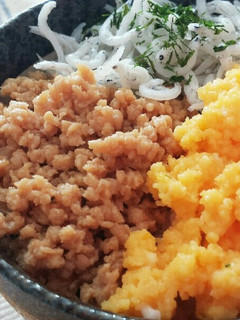 うちの3色丼-レシピのメイン写真