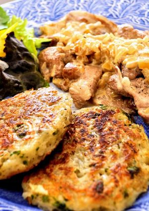 豚肉のクリームソースジャガイモのもちもち-レシピのメイン写真