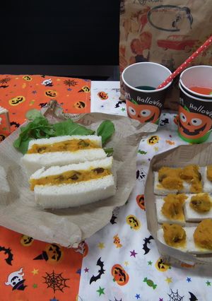 ミルクかぼちゃのサンドイッチ-レシピのメイン写真