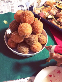 冷食で作れちゃう❣️ライスボールタワー-レシピのメイン写真