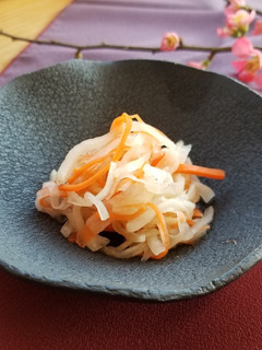 梅酢で作る紅白なます-レシピのメイン写真
