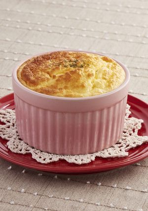 介護食　ふわふわ卵のチーズスフレドリア-レシピのメイン写真