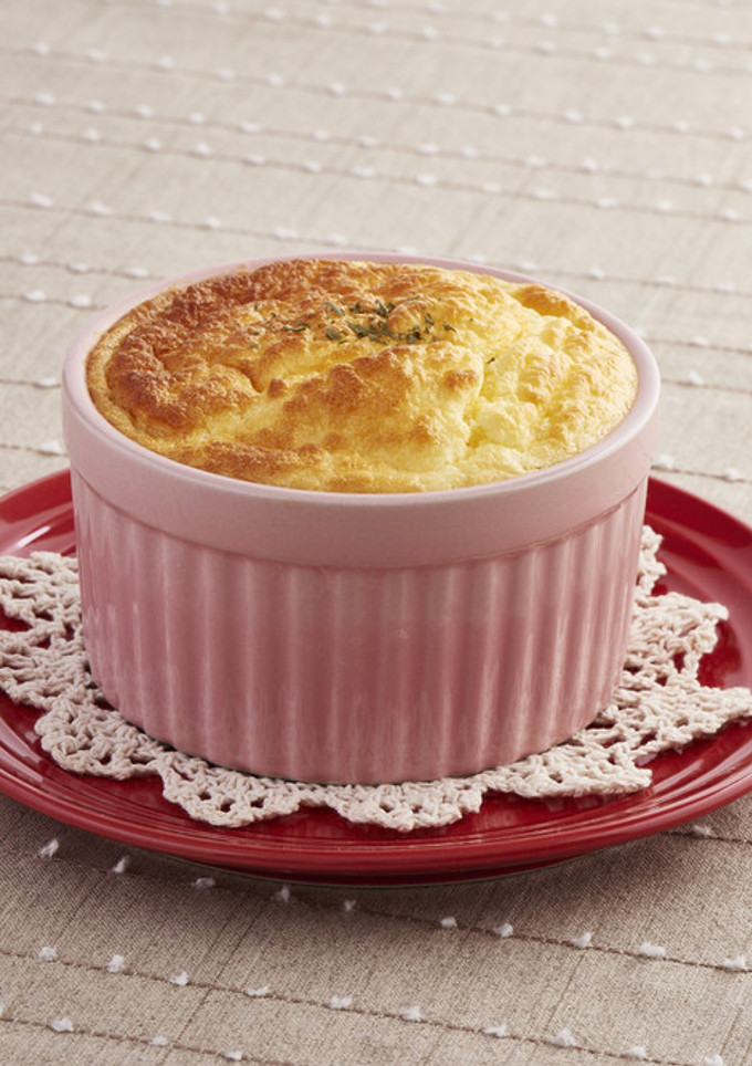 介護食　ふわふわ卵のチーズスフレドリア-レシピのメイン写真