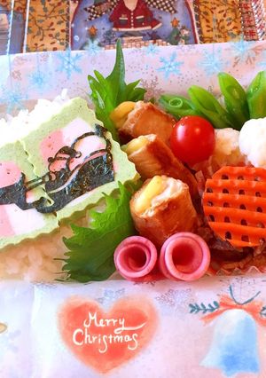 テリーヌにのりあーと★クリスマス弁当-レシピのメイン写真