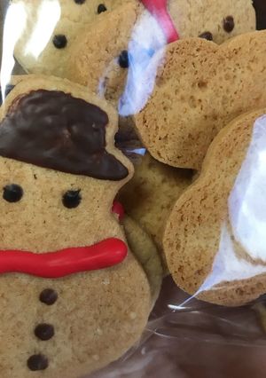 雪だるまクッキー-レシピのメイン写真