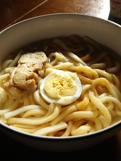 つゆは納豆のたれで。お手軽うどん-レシピのメイン写真