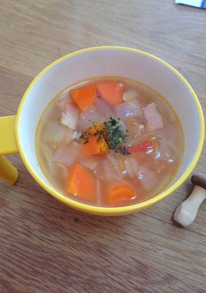 人参が美味しい♡簡単野菜スープ-レシピのメイン写真