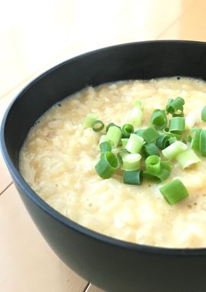味付け不要！みそ汁で簡単おかゆ-レシピのメイン写真