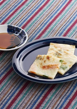 介護食　いかと野菜のチヂミ-レシピのメイン写真