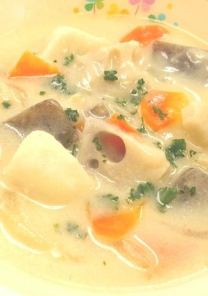 南房総市給食◆和風カミカミシチュー-レシピのメイン写真