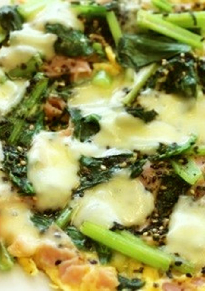卵と海苔ふりかけのお好み焼き風-レシピのメイン写真