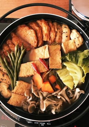 おでんダネ入りヘルシーっぽいかな鍋-レシピのメイン写真