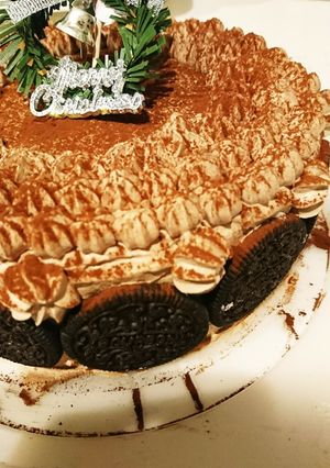 バナナとオレオで簡単チョコレートケーキ-レシピのメイン写真