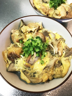 照り焼きチキンでたまご丼-レシピのメイン写真