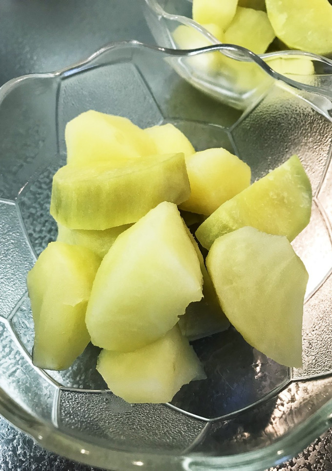 レンジでりんごとさつまいも蒸し-レシピのメイン写真