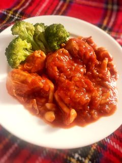 豚ヒレ肉の簡単トマト煮込み-レシピのメイン写真