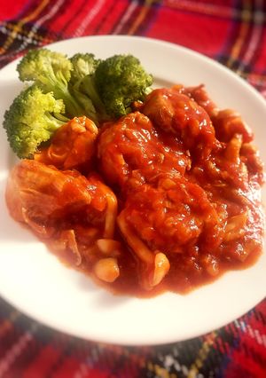豚ヒレ肉の簡単トマト煮込み-レシピのメイン写真