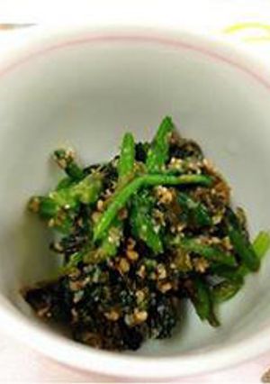 ほうれん草の茶胡麻和え-レシピのメイン写真