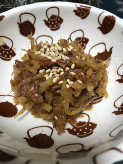 生姜の佃煮(無水鍋QC使用)-レシピのメイン写真