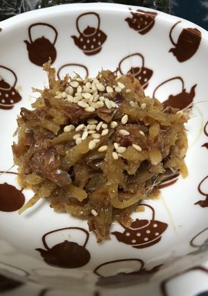 生姜の佃煮(無水鍋QC使用)-レシピのメイン写真
