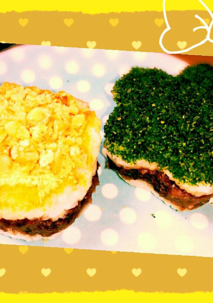 余りご飯で簡単おはぎのミルフィーユ仕立て-レシピのメイン写真