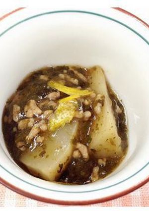かぶの茶ひき肉あんかけ-レシピのメイン写真