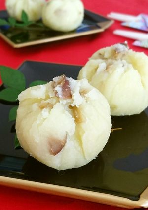 滑らか綺麗な芋きんとん♪甘栗入り☆おせち-レシピのメイン写真