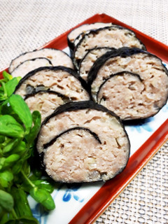 豚ひき肉の塩こうじ海苔巻き-レシピのメイン写真