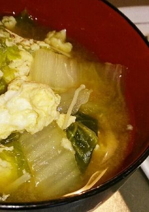 隠し味で まろやか味噌汁♪-レシピのメイン写真