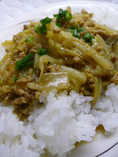 鶏と白菜のカレー丼-レシピのメイン写真