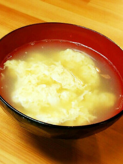 ヒガシマルうどんスープの素でふわ玉スープ-レシピのメイン写真