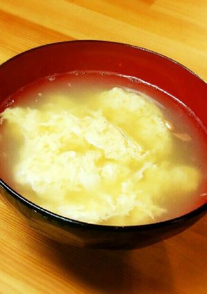 ヒガシマルうどんスープの素でふわ玉スープ-レシピのメイン写真