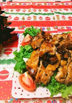 旨ウマ♪フライパンで簡単ローストチキン！-レシピのメイン写真