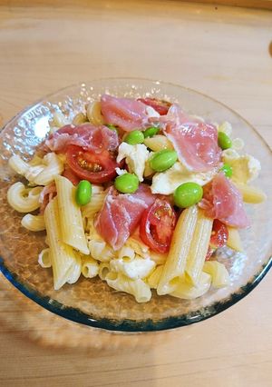 生ハムとモッツァレラとペンネのサラダ-レシピのメイン写真