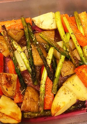 人参・ポテト いろどり野菜の簡単ロースト-レシピのメイン写真