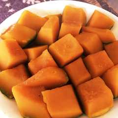 รูปของ カボチャの煮物 ★レンジでホクホク★