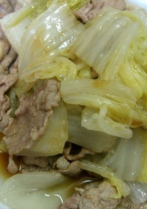 豚肉と白菜の蒸し焼き-レシピのメイン写真