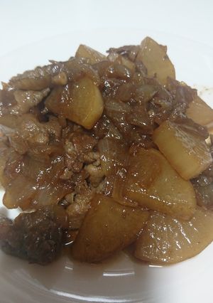 【簡単】辛うま豚バラ大根-レシピのメイン写真