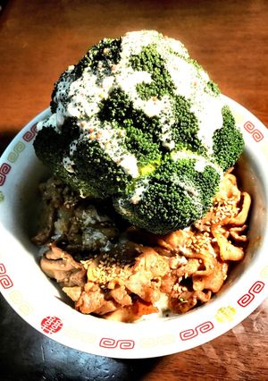 ラピュタ丼☆まるごとブロッコリー-レシピのメイン写真