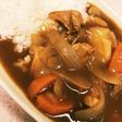 調理実習のようなカレー